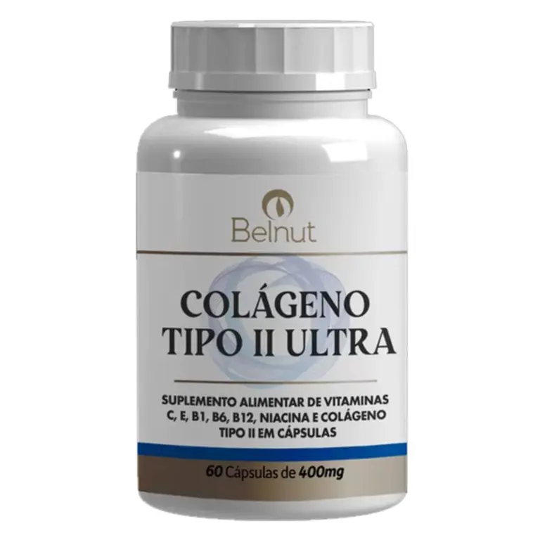 Colágeno Tipo II Ultra (400mg) 60 Cápsul ...